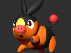 Tepig - Pokemon Go 3D Принт Модель
