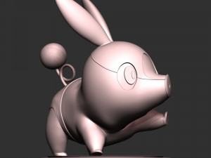 Tepig - Pokemon Go 3D Принт Модель