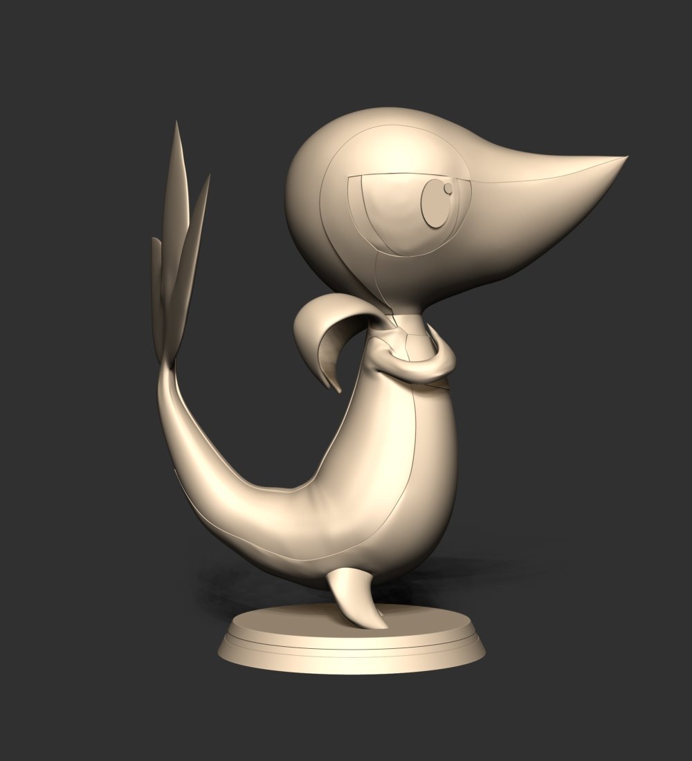 Free STL file pokemon mew badge 🐉・3D printing model to download