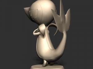 Snivy - Pokemon Go 3D Druckmodell