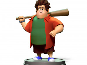 Wreck-It Ralph 3D प्रिंट मॉडल