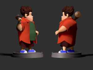 Wreck-It Ralph 3D Print Model