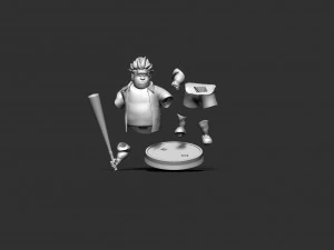 Wreck-It Ralph 3D Print Model