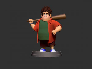 Wreck-It Ralph 3D Print Model
