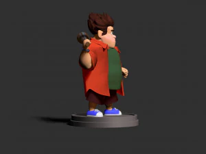 Wreck-It Ralph 3D Print Model