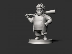 Wreck-It Ralph 3D Print Model