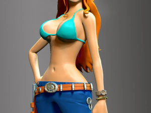 Nami-One Piece Modello di stampa 3D