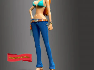 Nami - One Piece 3D Print Model