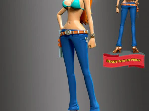 Nami - One Piece 3D Print Model