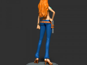 Nami - One Piece 3D 프린트 모델