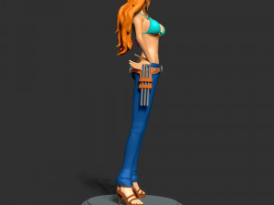 Nami - One Piece 3D 프린트 모델