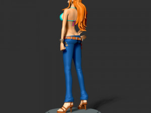 Nami - One Piece 3D 프린트 모델