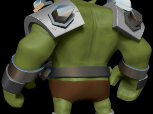 Stylized Orc Monsters 3D-Druckmodell