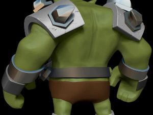 Stylized Orc Monsters 3D Print Model