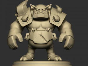 Stylized Orc Monsters 3D Print Model