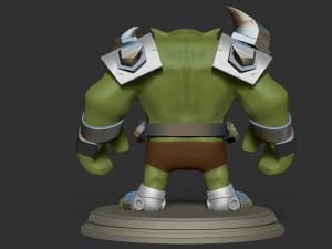 Stylized Orc Monsters 3D Print Model