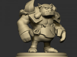 Stylized Orc Monsters 3D-Druckmodell