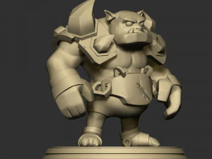 Stylized Orc Monsters 3D Print Model