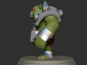Stylized Orc Monsters 3D Print Model