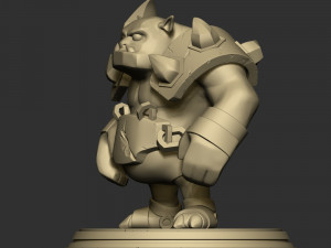 Stylized Orc Monsters 3D-Druckmodell