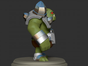 Stylized Orc Monsters 3D-Druckmodell