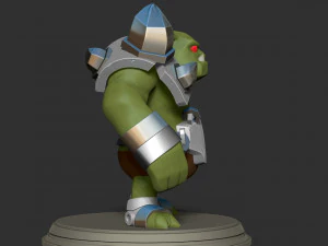 Stylized Orc Monsters 3D Print Model
