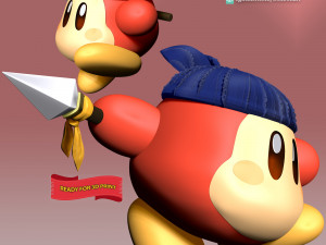 Bandana Waddle Dee 3D printmodel
