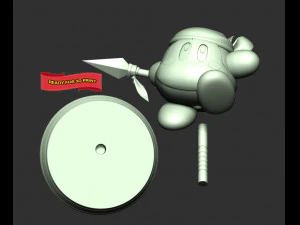 Bandana Waddle Dee 3D Print Model