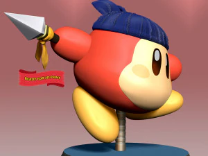 Bandana Waddle Dee 3D Print Model