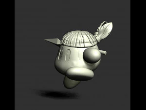 Bandana Waddle Dee 3D Print Model