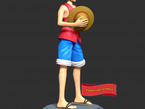 Luffy- One Piece 3D प्रिंट मॉडल