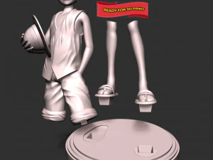 Luffy- One Piece 3D Print Model