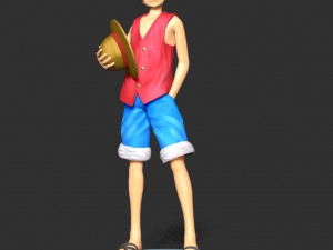 Luffy- One Piece 3D प्रिंट मॉडल