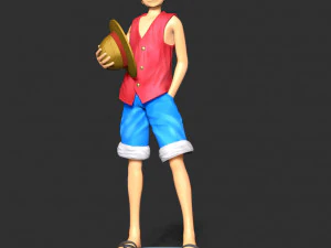 Luffy- One Piece 3D Print Model