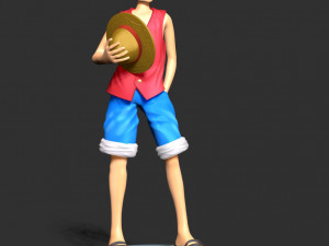 Luffy- One Piece 3D प्रिंट मॉडल