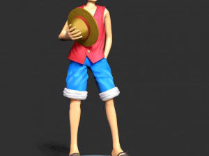Luffy- One Piece 3D Print Model