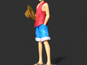 Luffy- One Piece 3D प्रिंट मॉडल