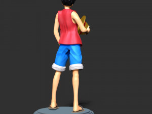Luffy- One Piece 3D प्रिंट मॉडल