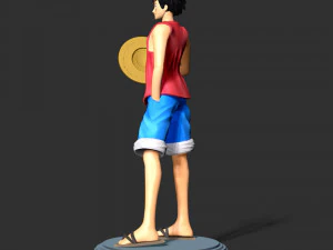 Luffy- One Piece 3D Print Model