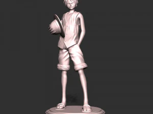 Luffy- One Piece 3D Print Model