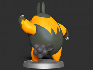 Pignite- Pokemon Go 3D 프린트 모델