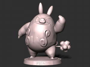 Pignite- Pokemon Go 3D 프린트 모델