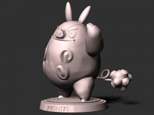Pignite- Pokemon Go 3D Print Model