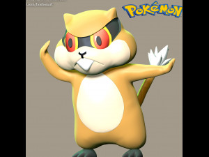 Patrat- Pokemon Go 3D Print Model