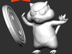 Patrat- Pokemon Go 3D 프린트 모델