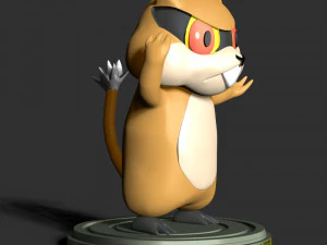 Patrat- Pokemon Go 3D Print Model