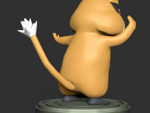 Patrat- Pokemon Go 3D Print Model