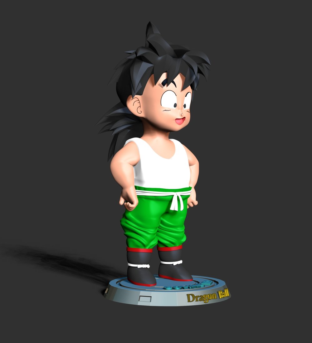 STL file dragon ball z - little Gohan FUNKO POP 🐉・3D printable model to  download・Cults