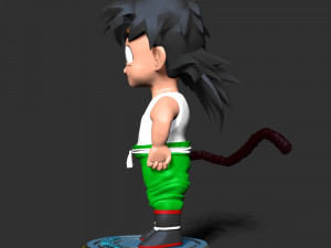Dragon Ball - Gohan Kid Modèles 3D en vedette