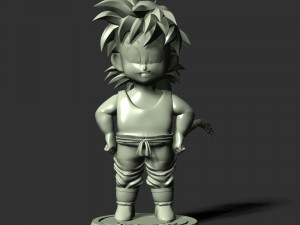 Dragon Ball - Gohan Kid Modèles 3D en vedette